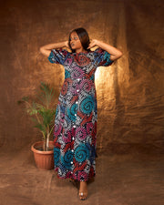 Ankara Maxi Dress