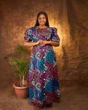 Ankara Maxi Dress