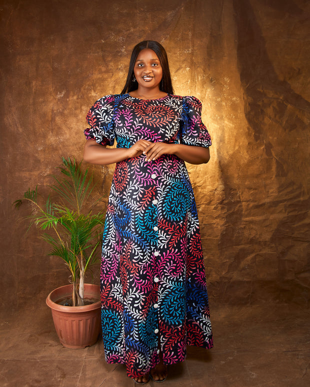 Ankara Maxi Dress