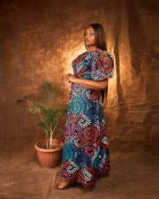Ankara Maxi Dress