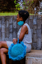 MABUJA Sisal Fiber Tassel Handbag