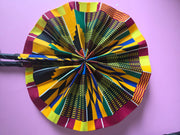 Assorted Ankara Hand Fan
