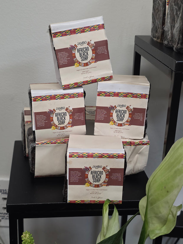African Black Soap – 100% Organic & Handcrafted