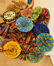 Assorted Ankara Hand Fan