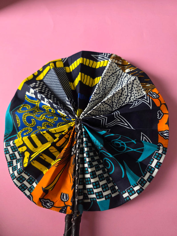 Assorted Ankara Hand Fan