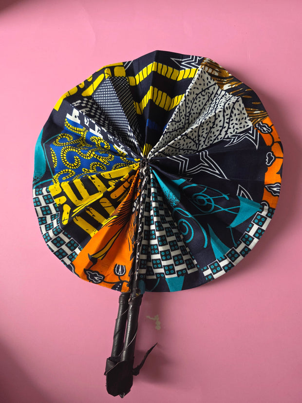 Assorted Ankara Hand Fan