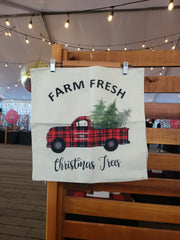 "Farm Fresh Christmas Trees" Pillowcase