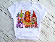 Happy Hallo-Thanksmas Tshirt (White)